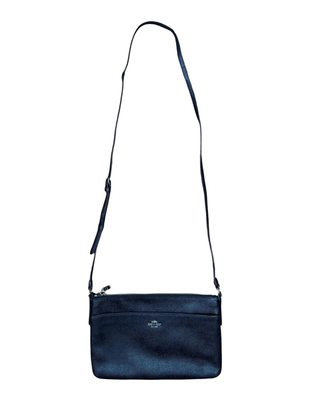 COACH Black East West Leather Crossbody Bag - G1792-F22251
